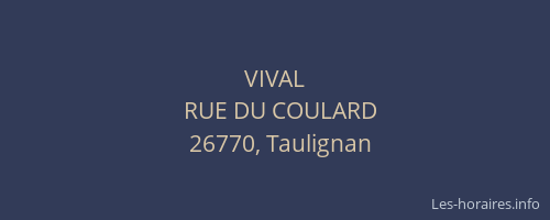 VIVAL