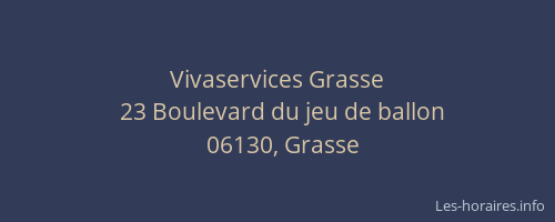 Vivaservices Grasse