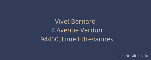 Vivet Bernard
