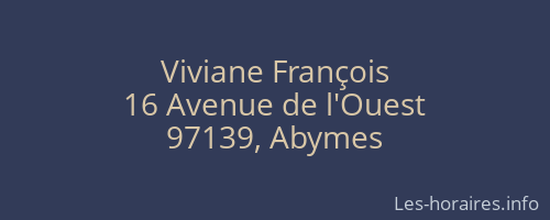 Viviane François