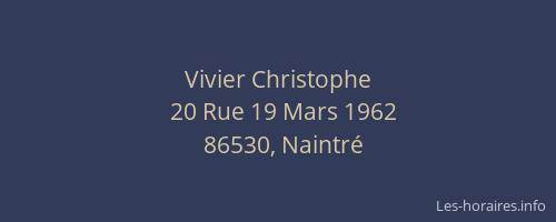 Vivier Christophe