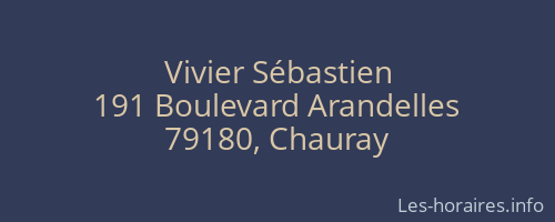 Vivier Sébastien