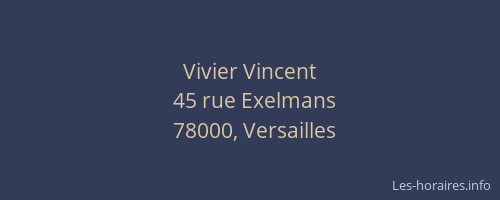 Vivier Vincent