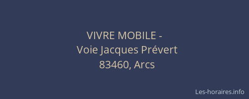 VIVRE MOBILE -