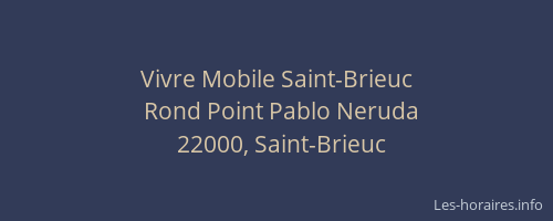 Vivre Mobile Saint-Brieuc