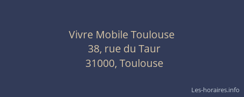 Vivre Mobile Toulouse