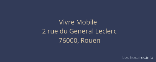 Vivre Mobile