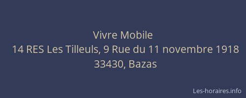 Vivre Mobile