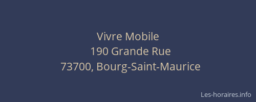 Vivre Mobile