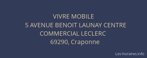 VIVRE MOBILE