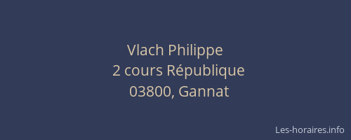 Vlach Philippe