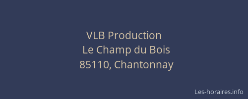 VLB Production