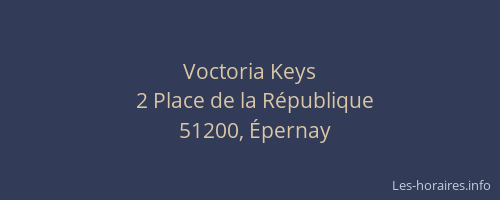 Voctoria Keys