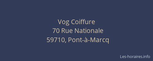 Vog Coiffure