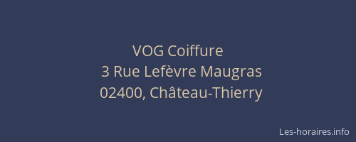 VOG Coiffure