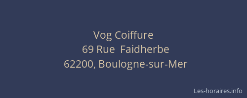 Vog Coiffure