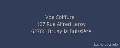 Vog Coiffure