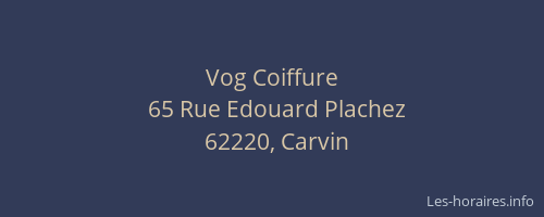Vog Coiffure