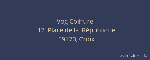 Vog Coiffure