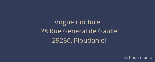 Vogue Coiffure