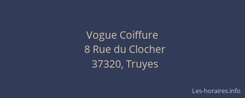 Vogue Coiffure