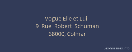 Vogue Elle et Lui