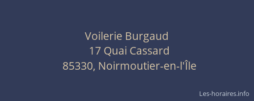Voilerie Burgaud