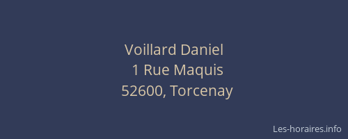 Voillard Daniel