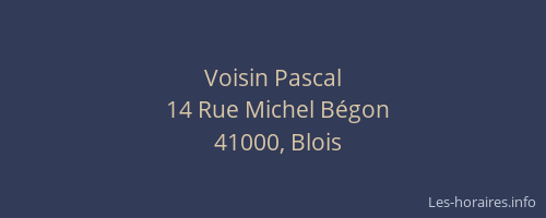 Voisin Pascal