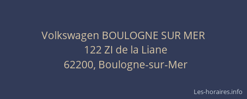 Volkswagen BOULOGNE SUR MER