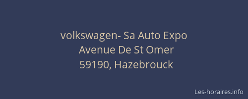 volkswagen- Sa Auto Expo