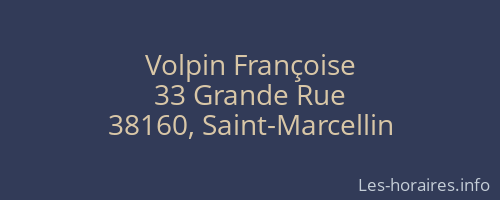Volpin Françoise