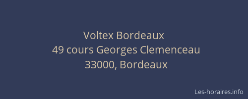 Voltex Bordeaux