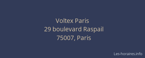 Voltex Paris