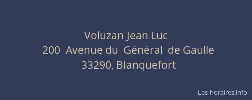 Voluzan Jean Luc