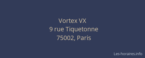Vortex VX