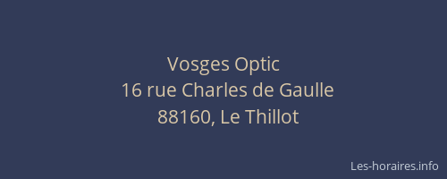 Vosges Optic