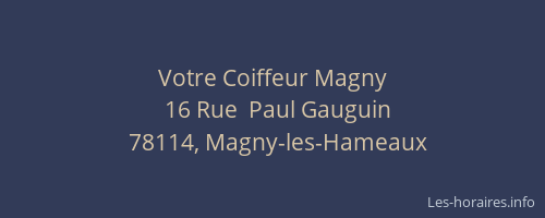 Votre Coiffeur Magny