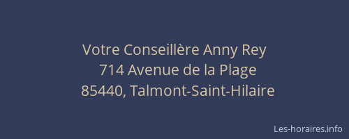 Votre Conseillère Anny Rey