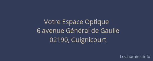 Votre Espace Optique