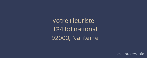 Votre Fleuriste