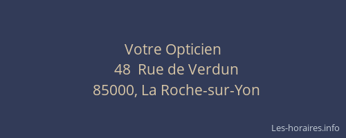 Votre Opticien