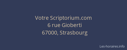 Votre Scriptorium.com