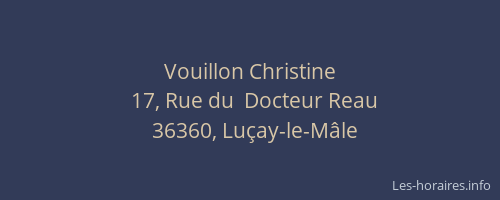 Vouillon Christine