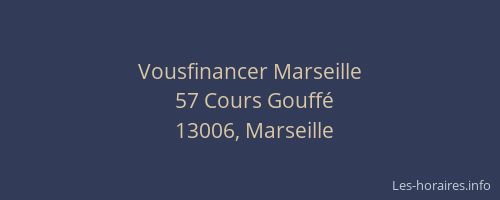 Vousfinancer Marseille