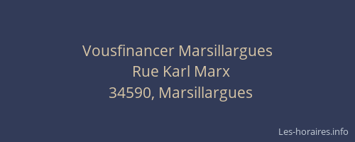 Vousfinancer Marsillargues