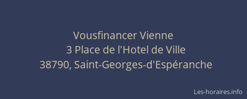Vousfinancer Vienne
