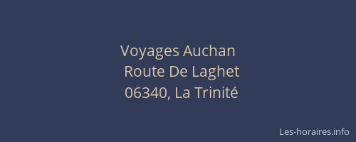 Voyages Auchan