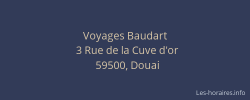 Voyages Baudart