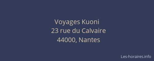 Voyages Kuoni